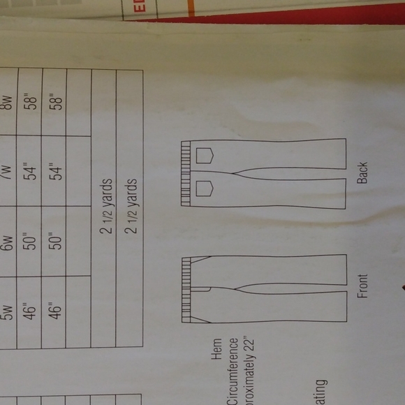 Silhouette Patterns Woven Yoga Pants. - Picture 12 of 13